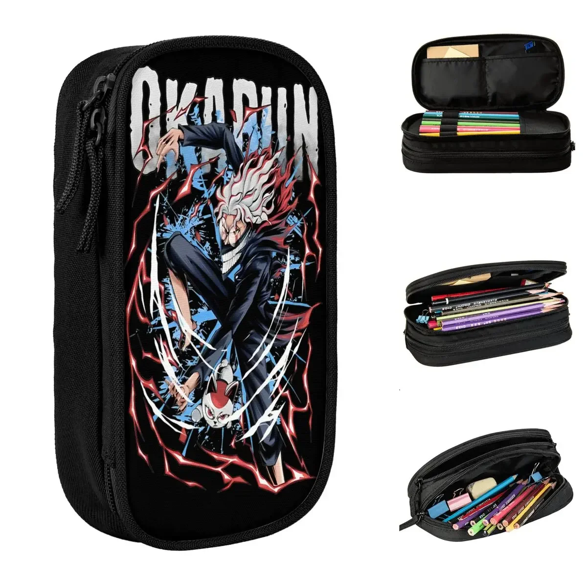 

Anime Okarun Dandadan Pencil Cases Pen Holder Bag Girls Boys Large Storage Office Gift Pencil Pouch