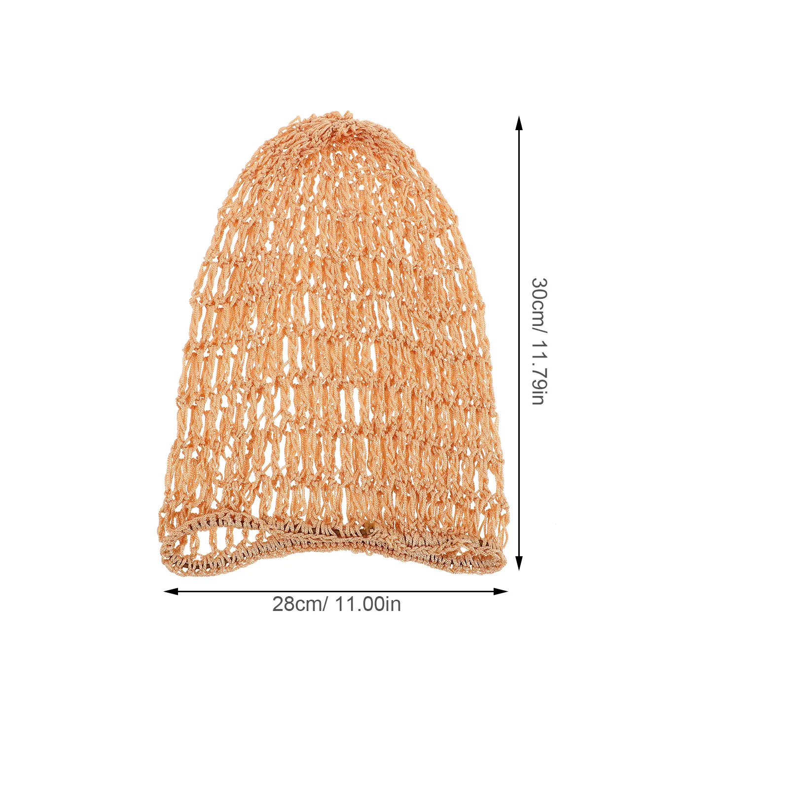 Mesh Sleeping Bonnet Soft Breathable Elastic Hairnet Protective Night Hair Cap Curly Hair Care Bonnet for Sleeping