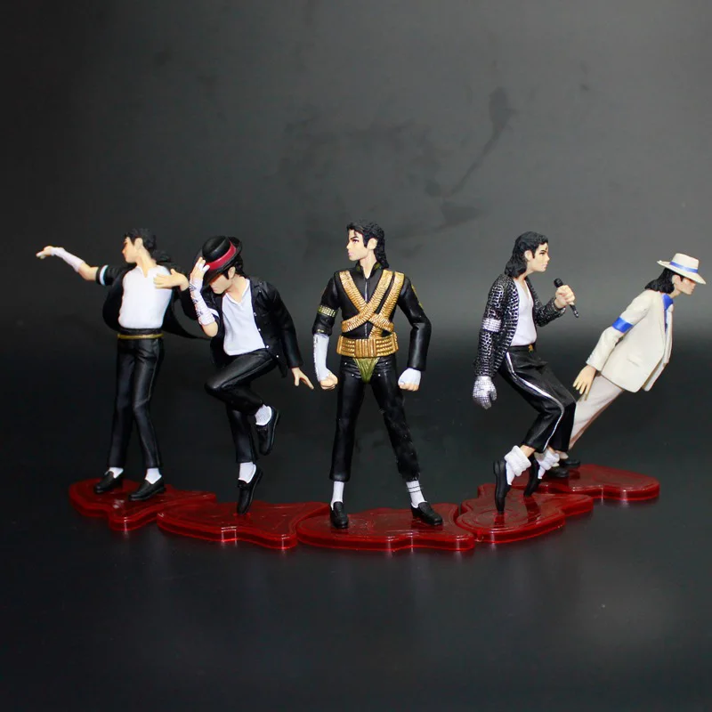 Michael Jackson Handmade Classic Stage Action Doll Shape Model Dance Pose Handmade Decoration Collection Gift