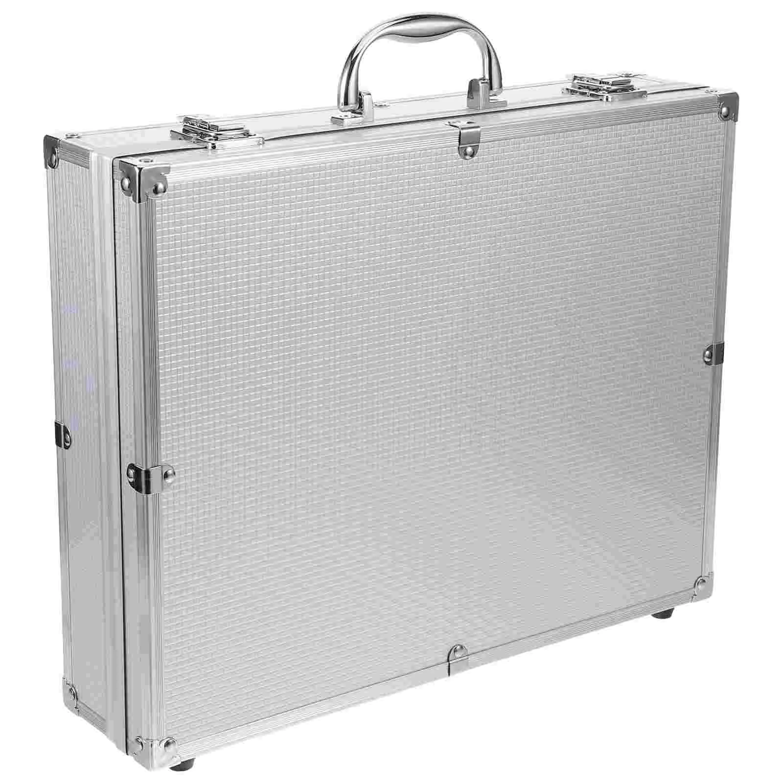 

Microphone Case Microphone Storage Box Handheld Microphone Case Portable Mic Organizer with Handle hard box