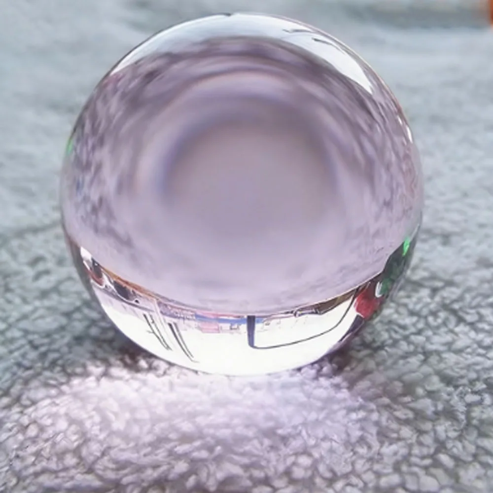 1Pc Dia 50mm Solid Color Glass Balls Crystal Ball Transparent Decoration Fish Tank Balls DIY Game Art Pieces Children's Gif