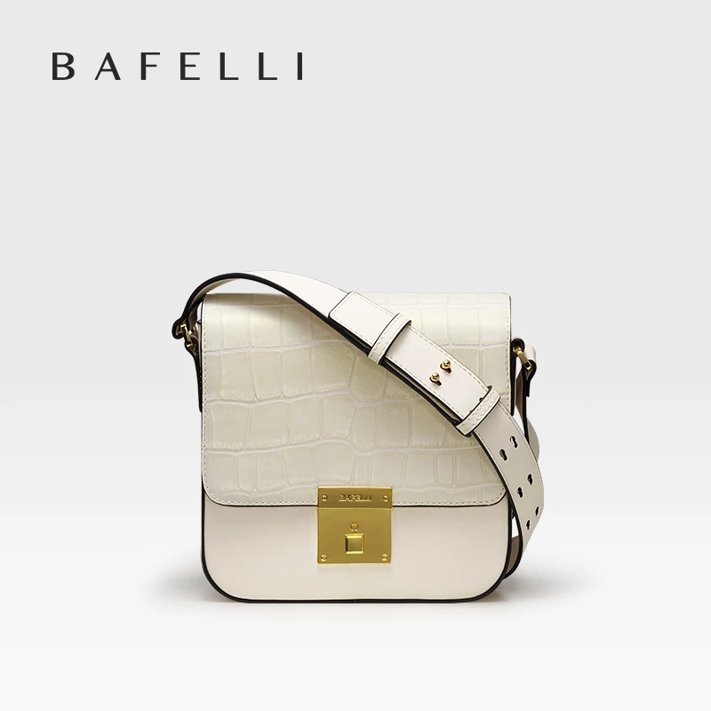 BAFELLI 2023 K GOLD WOMEN'S NEW FASHION BAGS LEATHER ORIGINAL DESIGNER LUXURY BRAND TRENDING SHOULDER PURSE CASUAL STYLE