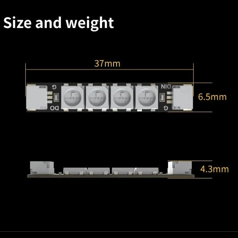 4PCS SpeedyBee Programmable LED Light for Drones
