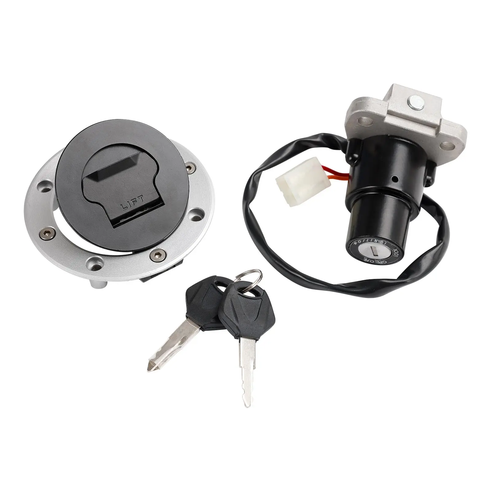 Areyourshop Switch Steering Tank Lock Set for Hyosung GT125R GT250R GD250R GT650R GT650S GT 125R 250R 650R