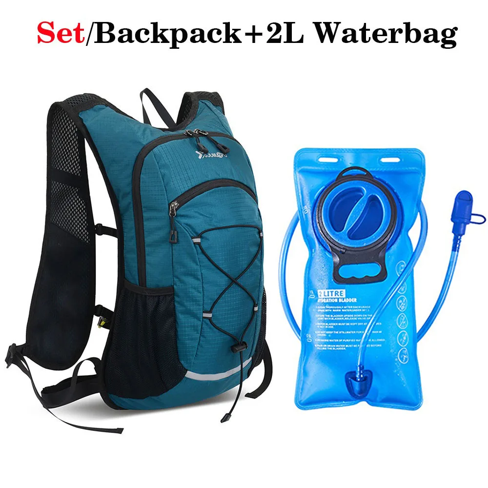 Waterproof Bicycle Cycling Water Bag Backpack Outdoor Sport Hydration Pack 2L Inner Bladder For Running Mountaineering Hiking