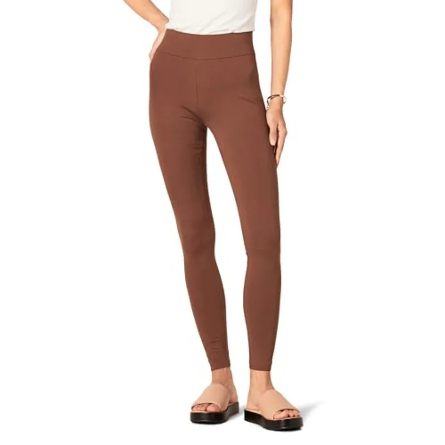 Plus Size Women's Stretchy Ponte Leggings