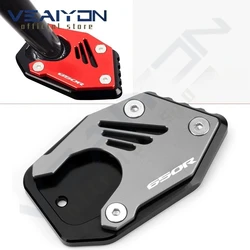 Soporte lateral para motocicleta, almohadilla de extensión de soporte, accesorios para HONDA CB650R, CB 650R, Neo Sports, Café CB650 R