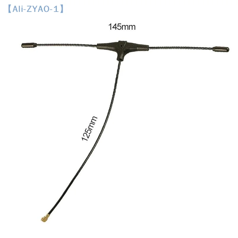 【ZYAO-1】قطعة واحدة لطائرة TBS Tracer RC FPV Drone Part 2.4G T هوائي استقبال متعدد الاتجاهات 125 مم لـ ELRS EP1 RX IPX1