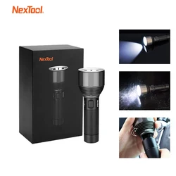 NexTool Outdoor Strong Light Flashlight Waterproof Type-c Direct Charge Five-speed Dimming Tactical S.O.S Distress Mode LED