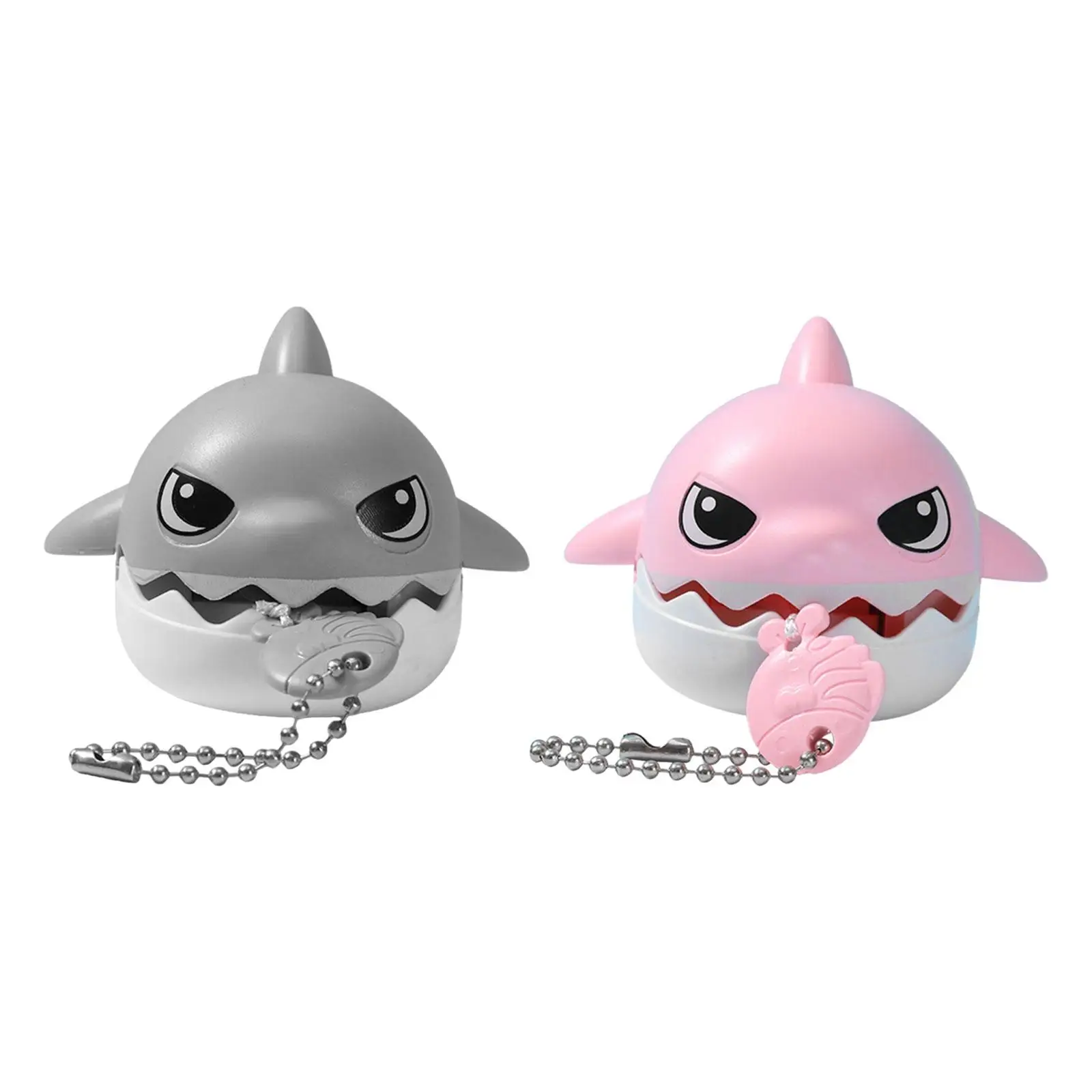 Shark Keychain Shark Biting Keychain for Family Adults Valentines Day Gifts