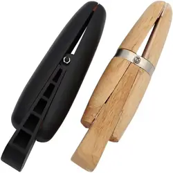 2Pcs Wooden/Plastic Ring Clamp Jewelers Holder Jewelry Making Benchwork Professional Hand Tool Rings Vice With Wedge Lock