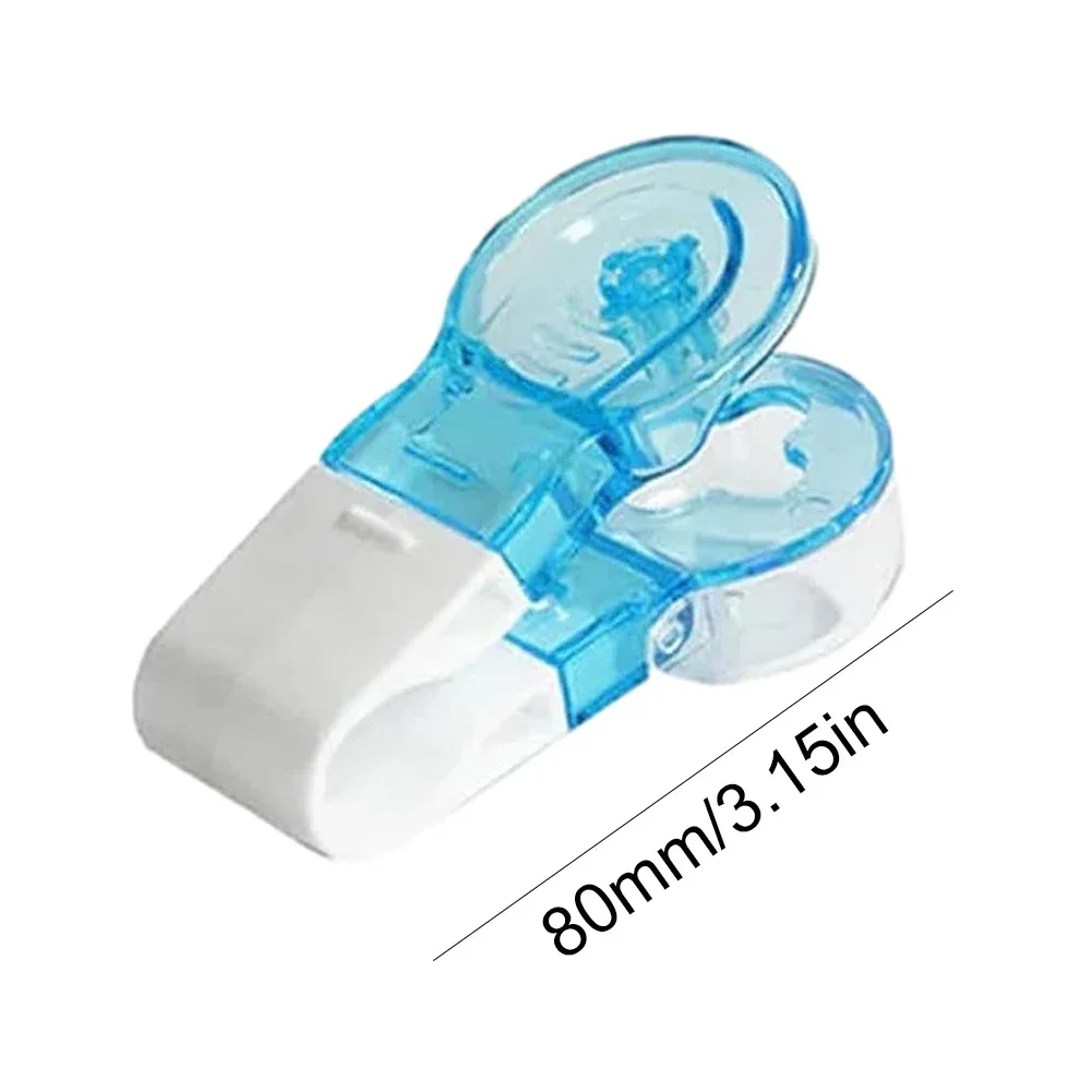 2PCS Tragbare Pille Taker Anti Verschmutzung Pille Popper Wiederverwendbare Medikamente Dispenser Pille Taker Tasse Reise Medizin Organizer Box – Detail 10