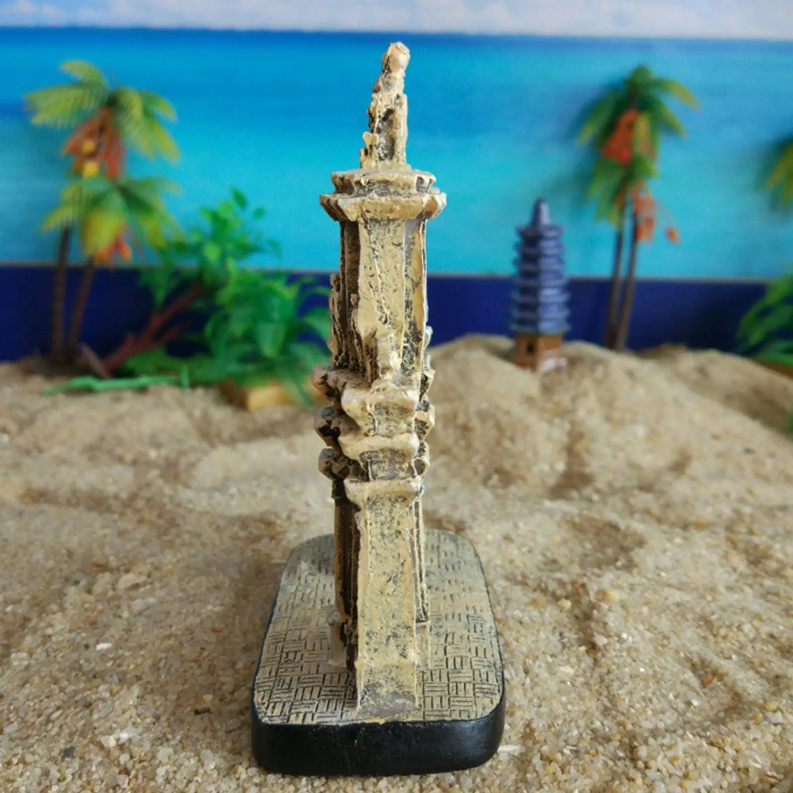 Resin Mini Model Figurine Landmark Building Toy for Souvenir