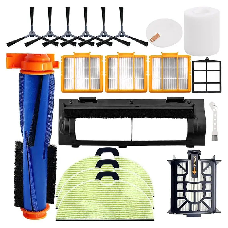 KEOL-Replacement Parts For Shark AV2610WA RV2610WA Matrix Plus 2-In-1 Robot Vacuum Cleaner Accessories Kit