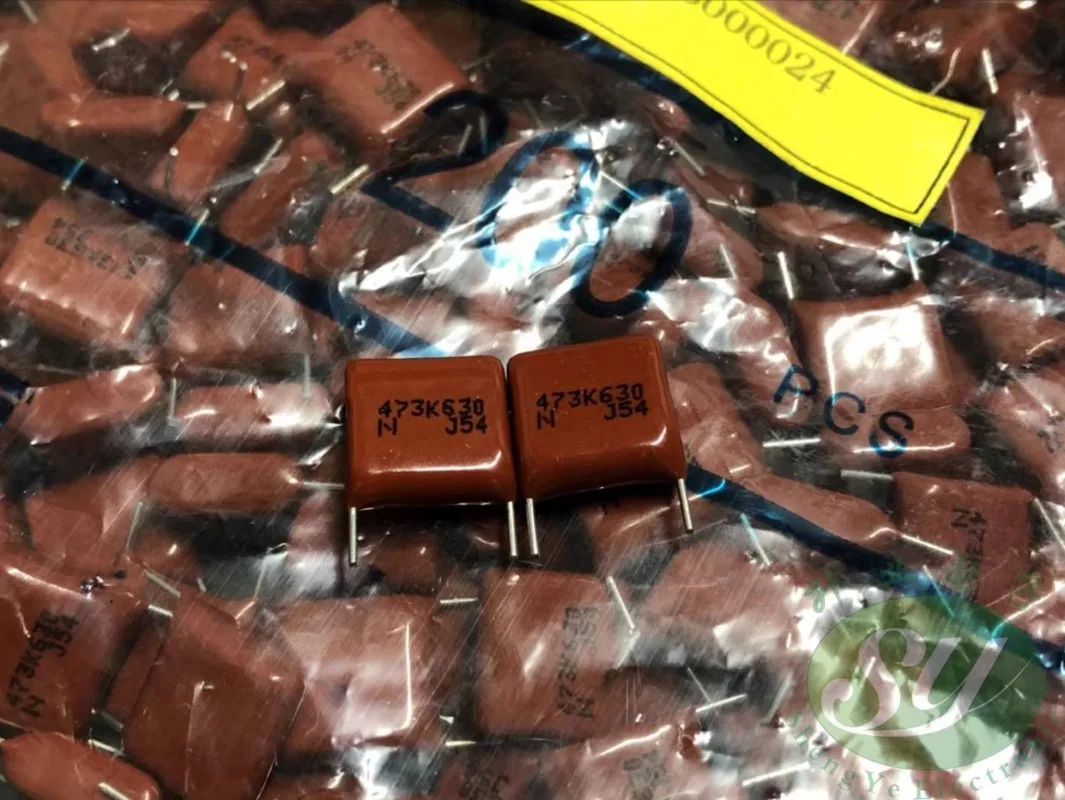 

20PCS NIS 0.047uf/630v 47nf 473 New film capacitor 10MM