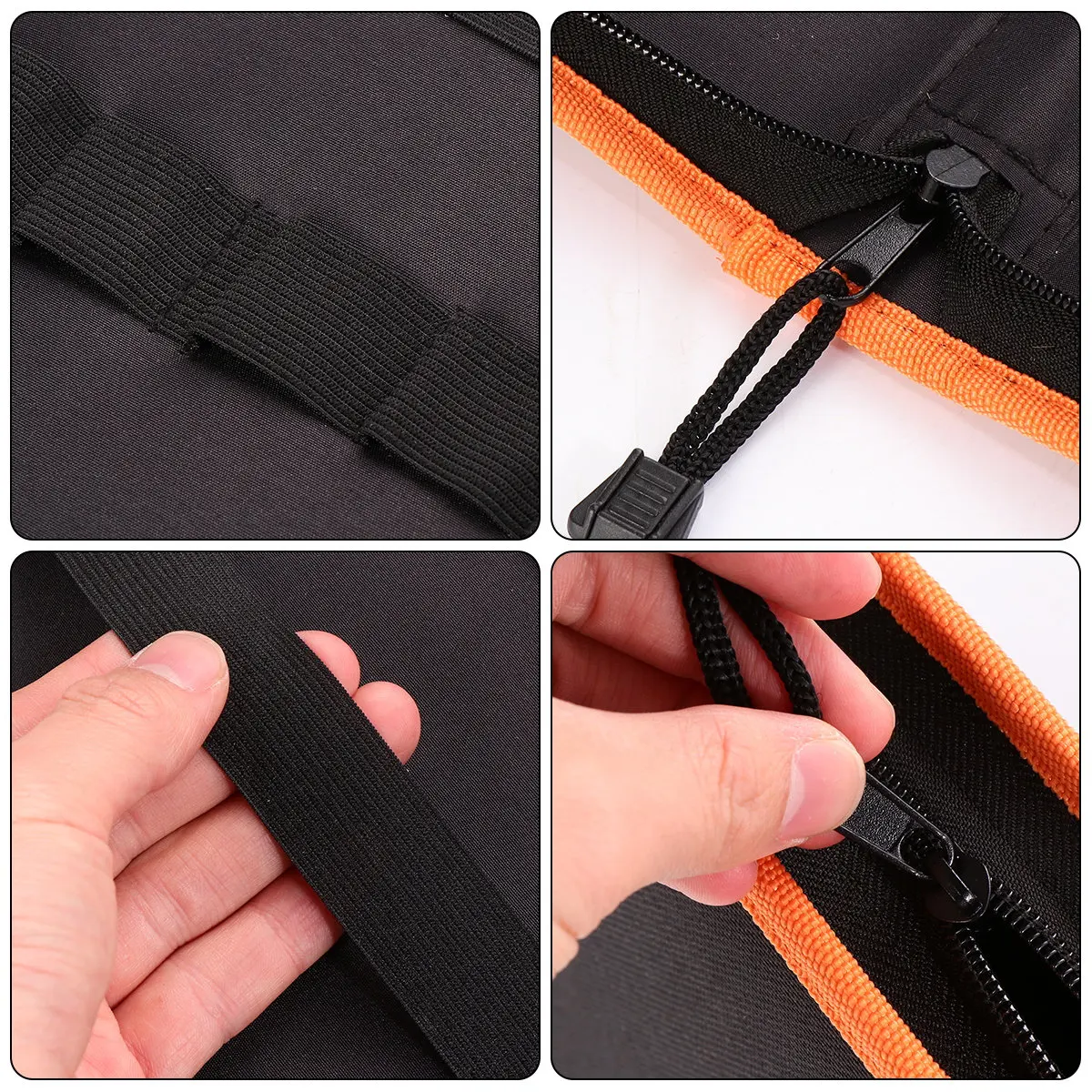1Pcs Professional Pumpkin Carving Tools Organizer Bag Multifunctional DIY Handmade Tool Storage Pouch Smooth Zipper Halloween