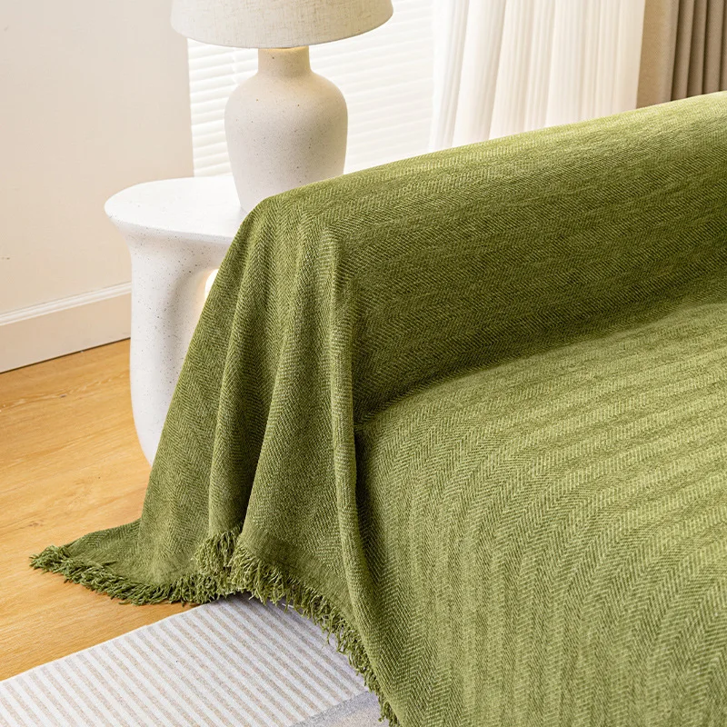 1 Stück Sofabezug Fischgrätmuster Jacquard Moderner Minimalismus Couchbezug Verschleißfest Waschbarer Haustier-Sofabezug