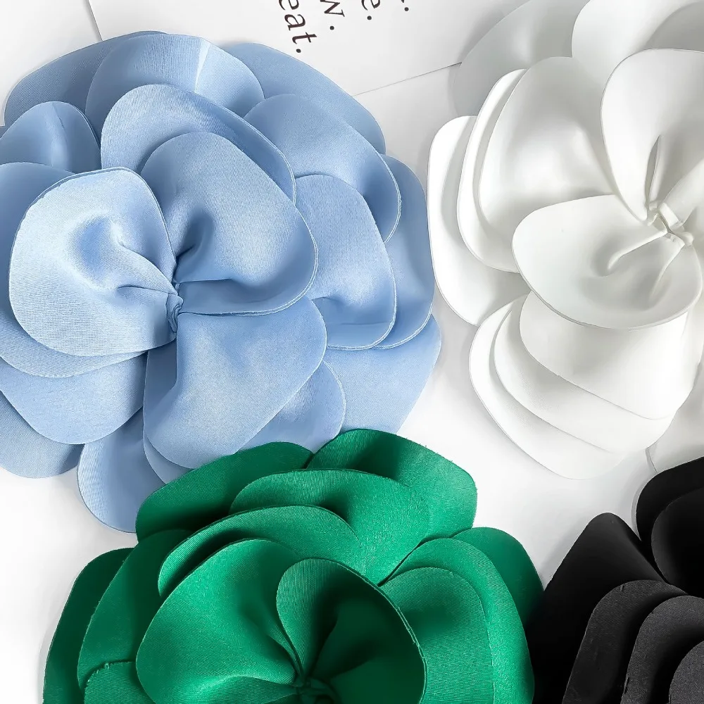 

New 3D Chest Flower Large Size Removable Brooch Accessories Clothes Decoration DIY Hair Accessories
