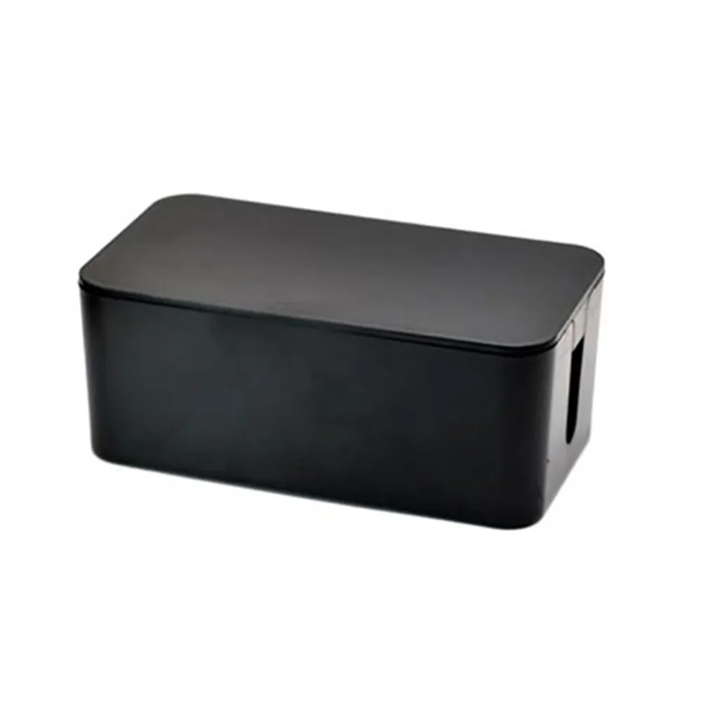 

Power Cord Storage Box for Power Strip Organizer Wire Management Hide Cables Outlets Charging Lines Desktop Cable Organizer