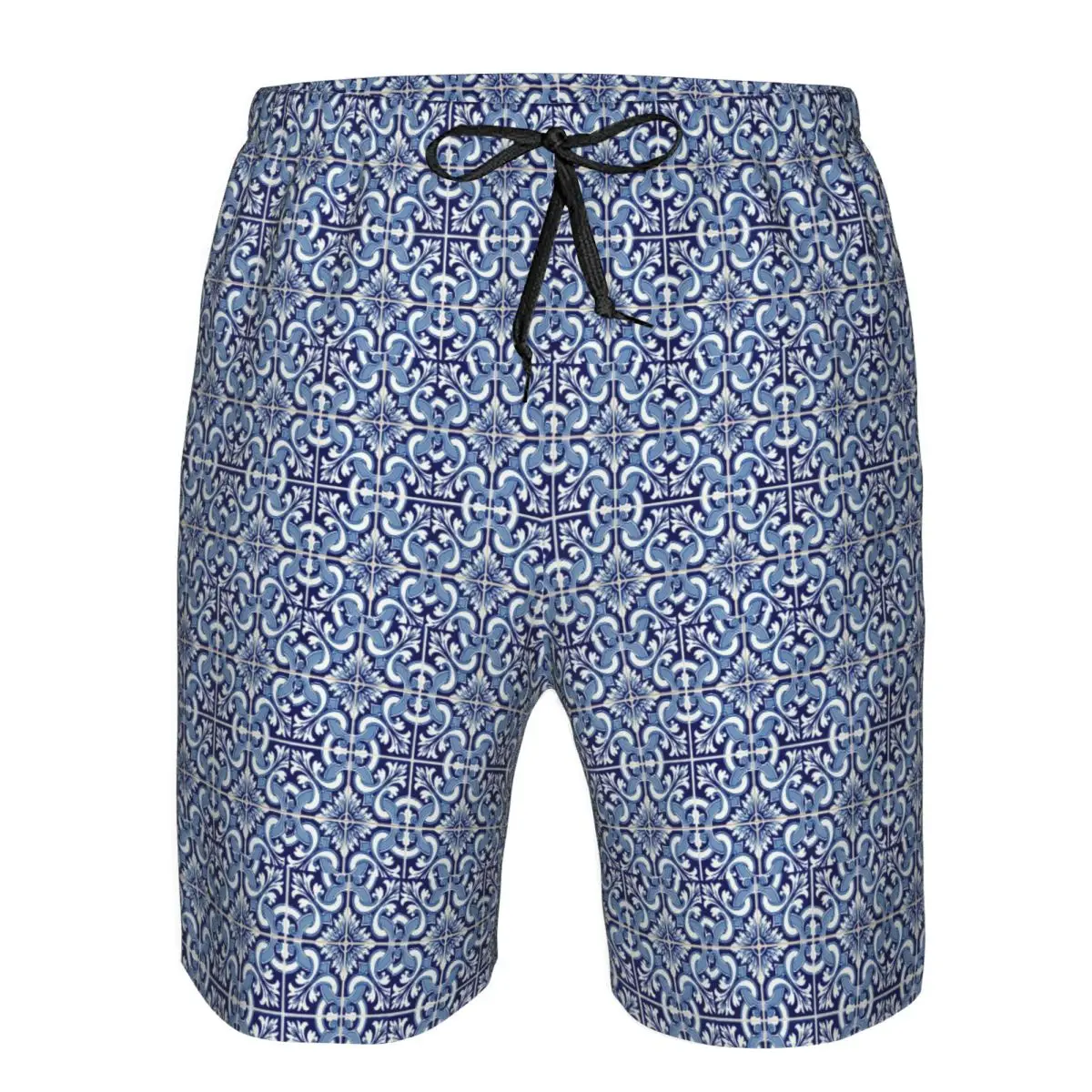 

Azulejo Lisbon Azulejos Lisboa Trunks Beach Board Shorts Casual Quick Dry Swim Summer Men Pants