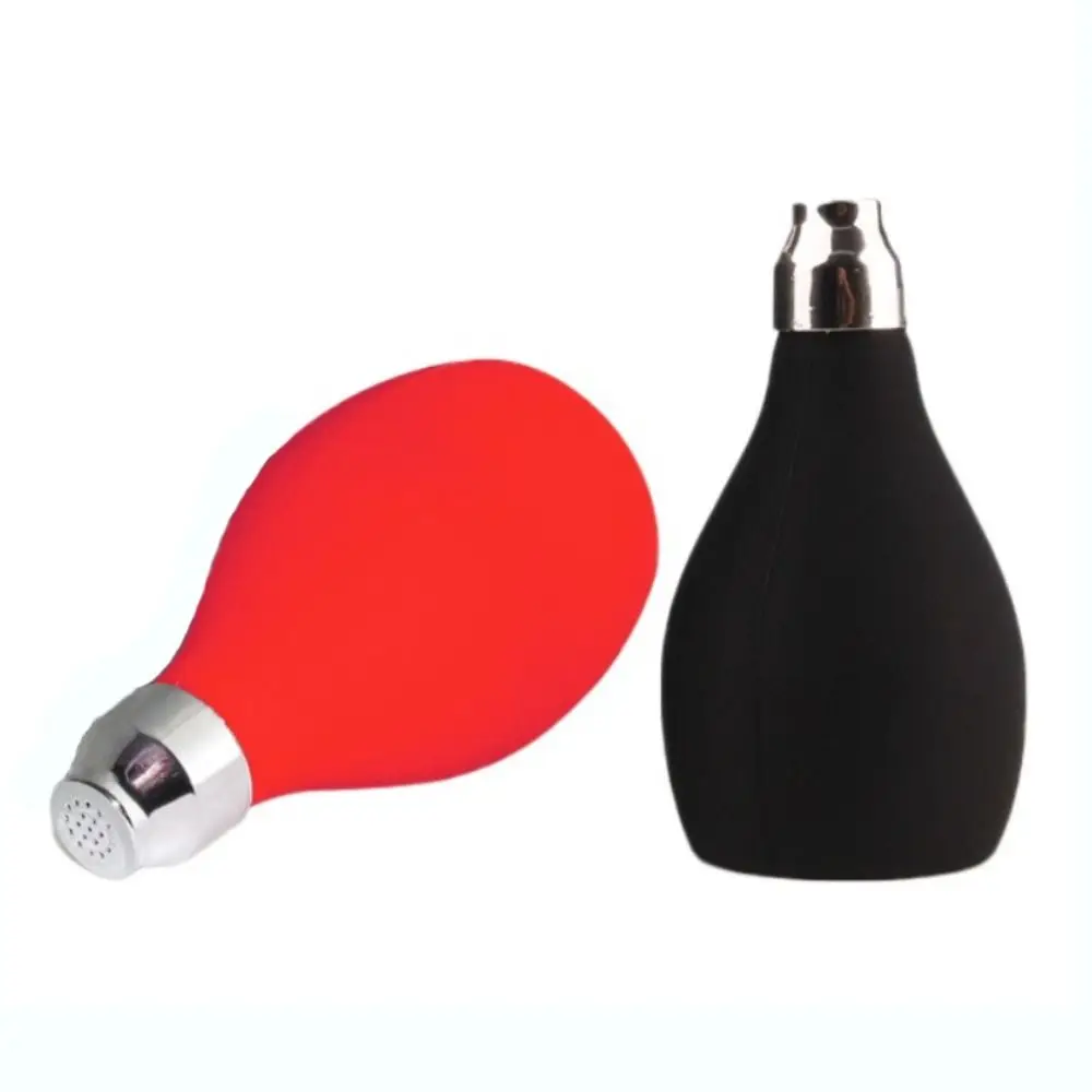 Refillable Dry Powder Atomizer Bottle Talcum Talc Fiber Hair Fiber Spray Applicator Hair Loss Hair Building Powder Blower Puffer