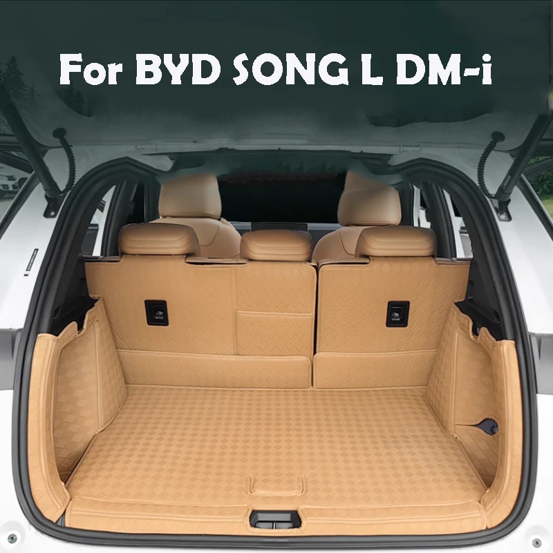 

For BYD SONG L DM-i 2024 2025 Trunk Pad Car Interior Modification Products Fully Enclosed Trunk Pad Upgraded Accessories