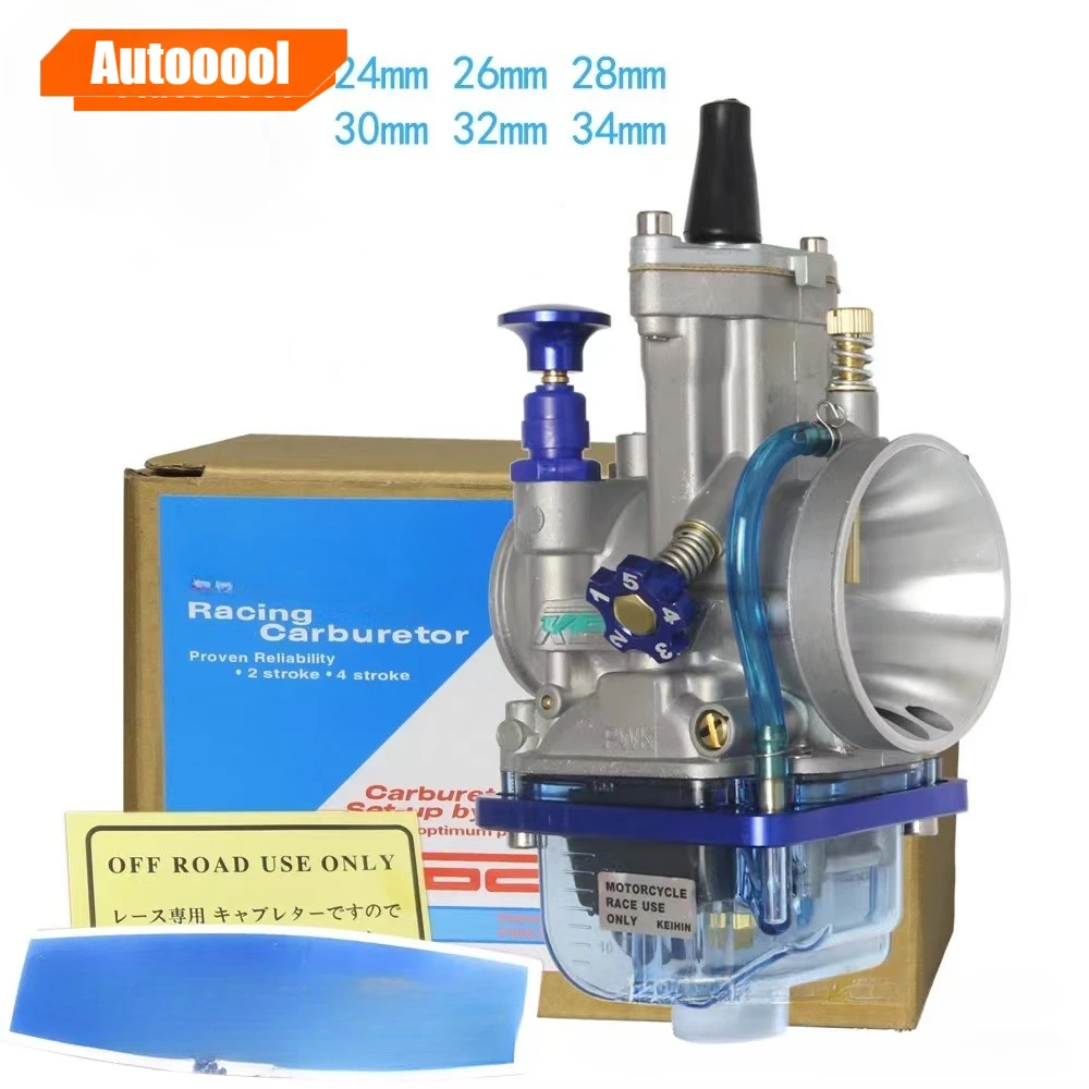 

PWK 21 24 26 28 30 32 34mm Motorcycle Carburetor For MAIKUNI Mikuni 2T 4T Engine Motocross Scooter UTV ATV Universal HighQuality