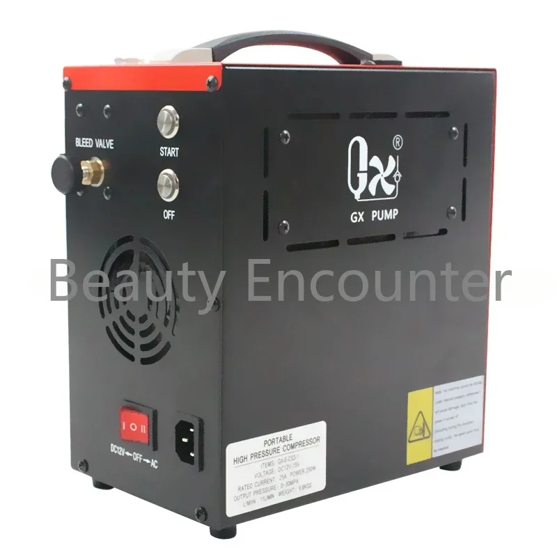 GX-E-CS3-I 310 Bar  High Pressure Air Pcp Compressor Compresseur Pcp Double Cylinder High Pressure Air Compressor