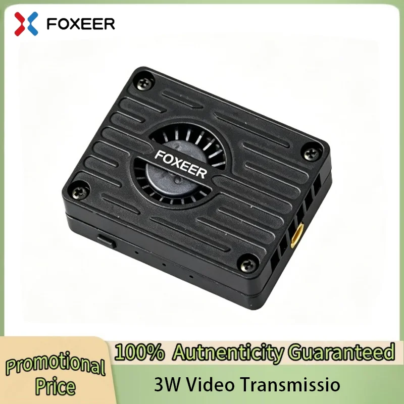

FOXEER 5.8G Reaper Extreme 3W 72CH VTX 25mW/200mW/500mW/1.5W/3W Adjustable for Long Range RC FPV Drone