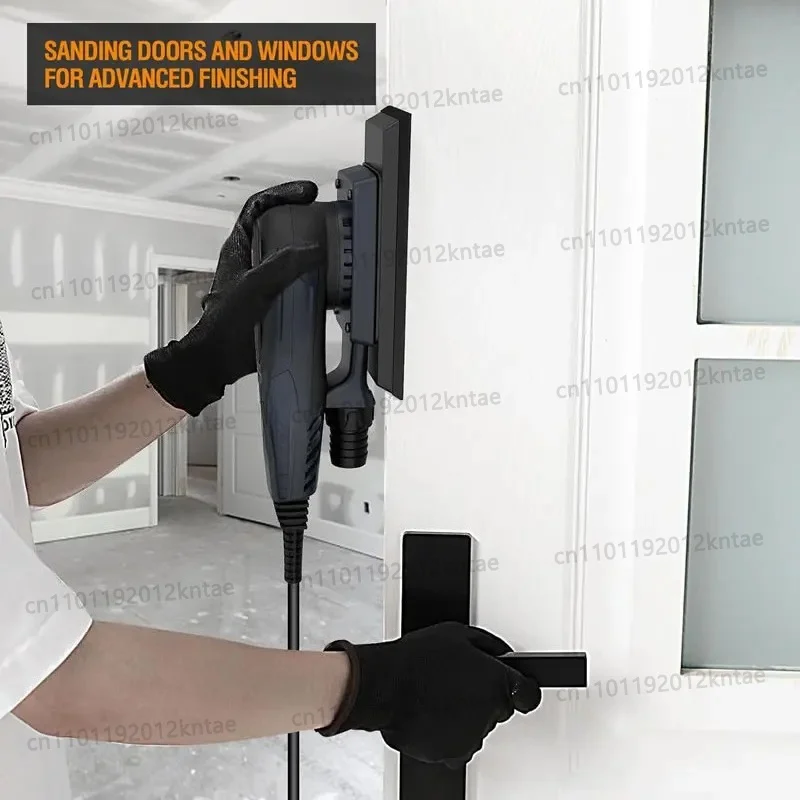 350W Brushless Electric 3mm Sander Machine with 10 Sanding Paper for Woodworking Palm Sander Finishing Sander