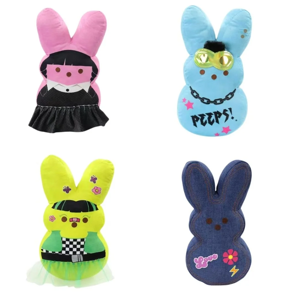 

Peeps Rabbit Plush Toy Cartoon Cute Shape Rabbit Doll Home Sofa Decoration For Friends Birthday Christmas Gifts
