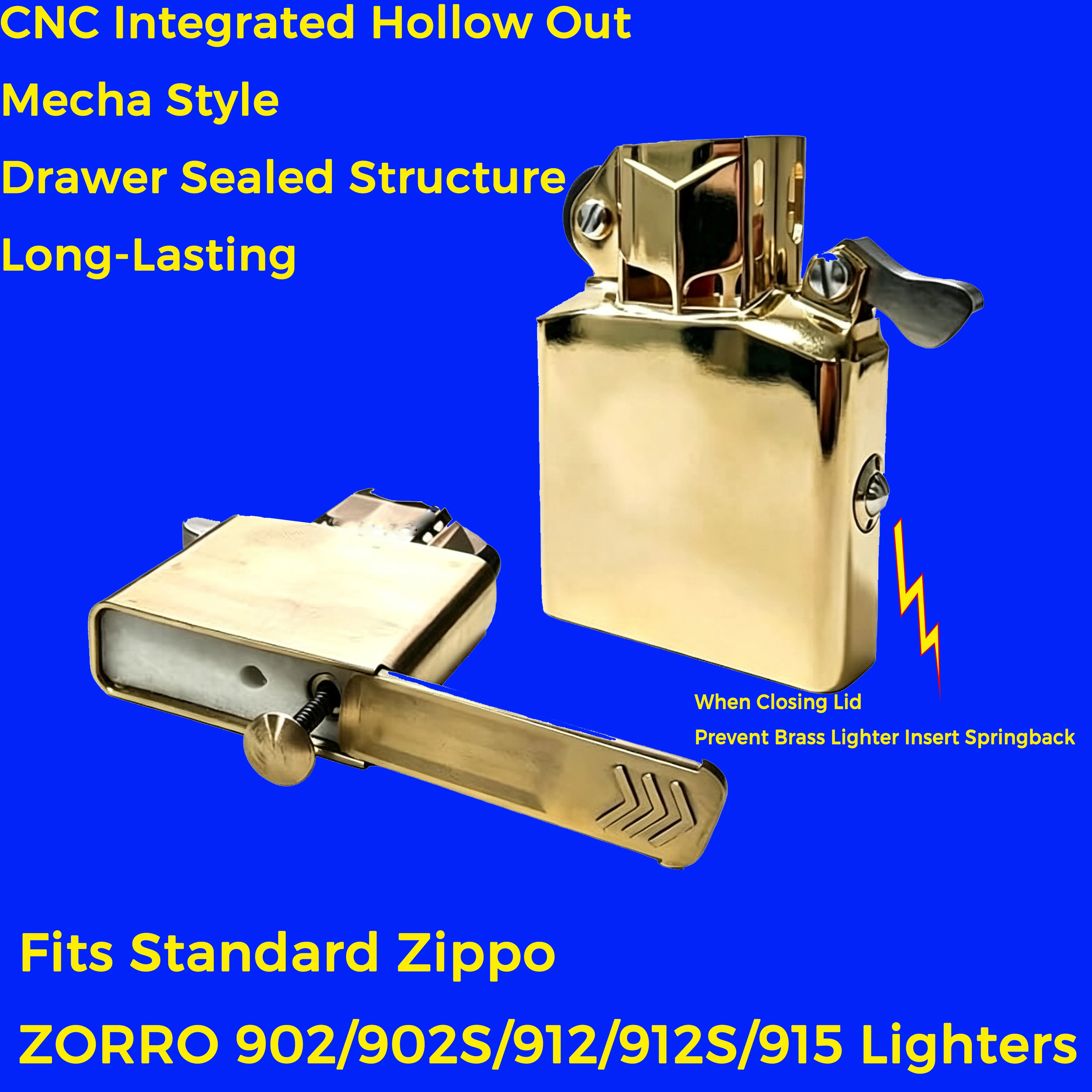 قطعة غيار داخلية نحاسية للولاع - مراجعة Lighter Insert Zippo وسعره