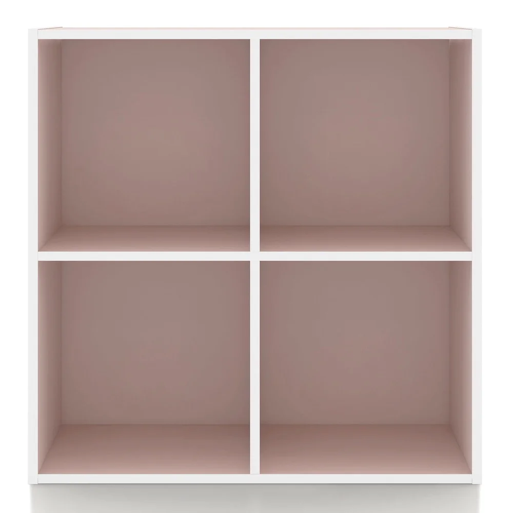 أرفف تخزين مكعبة قابلة للتكديس، خزانة كتب للأطفال، منظم خشبي حديث مع أجهزة مضادة للطرف، غرفة نوم مثالية للمنزل والمكتب