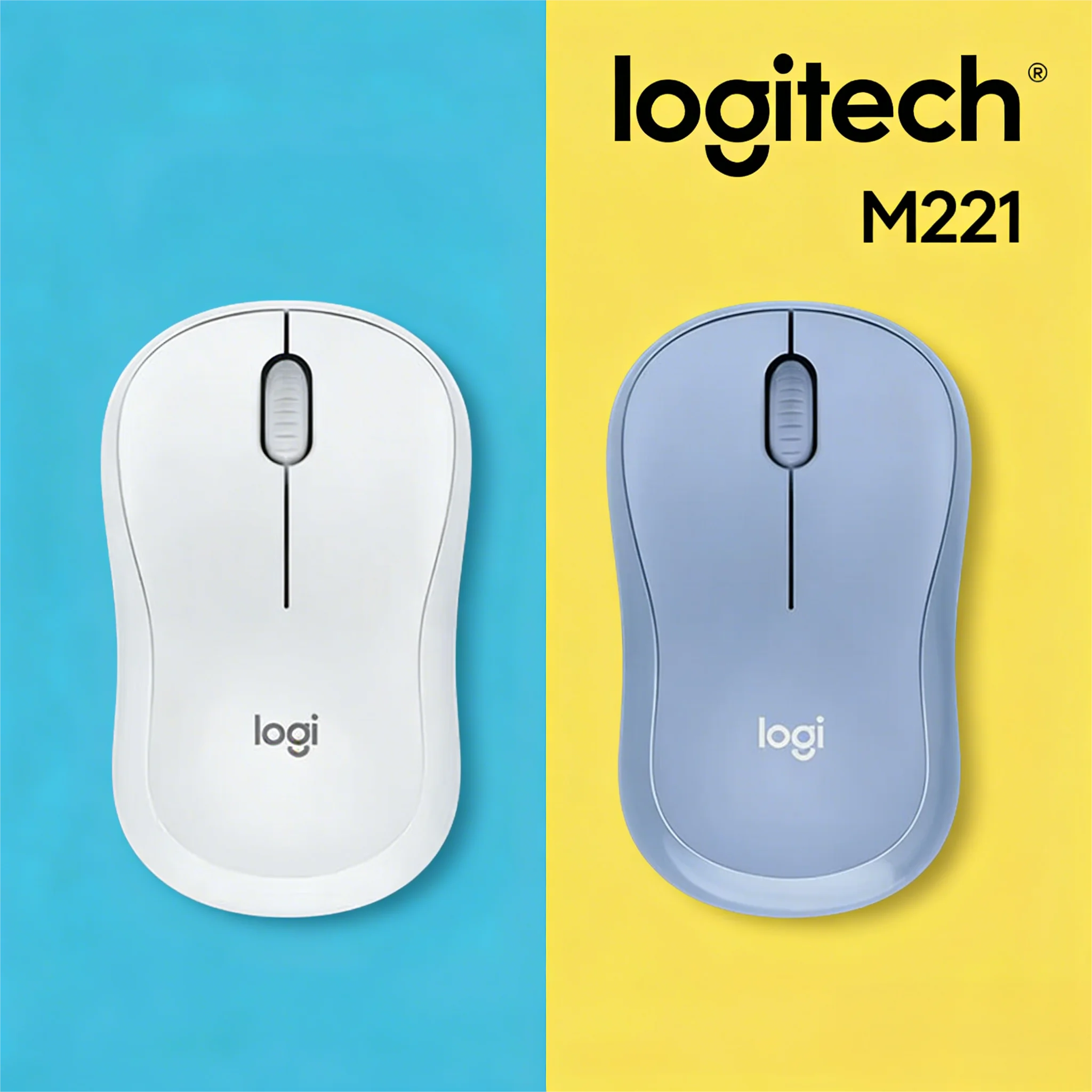 

Logitech M221 - Stylish & Functional