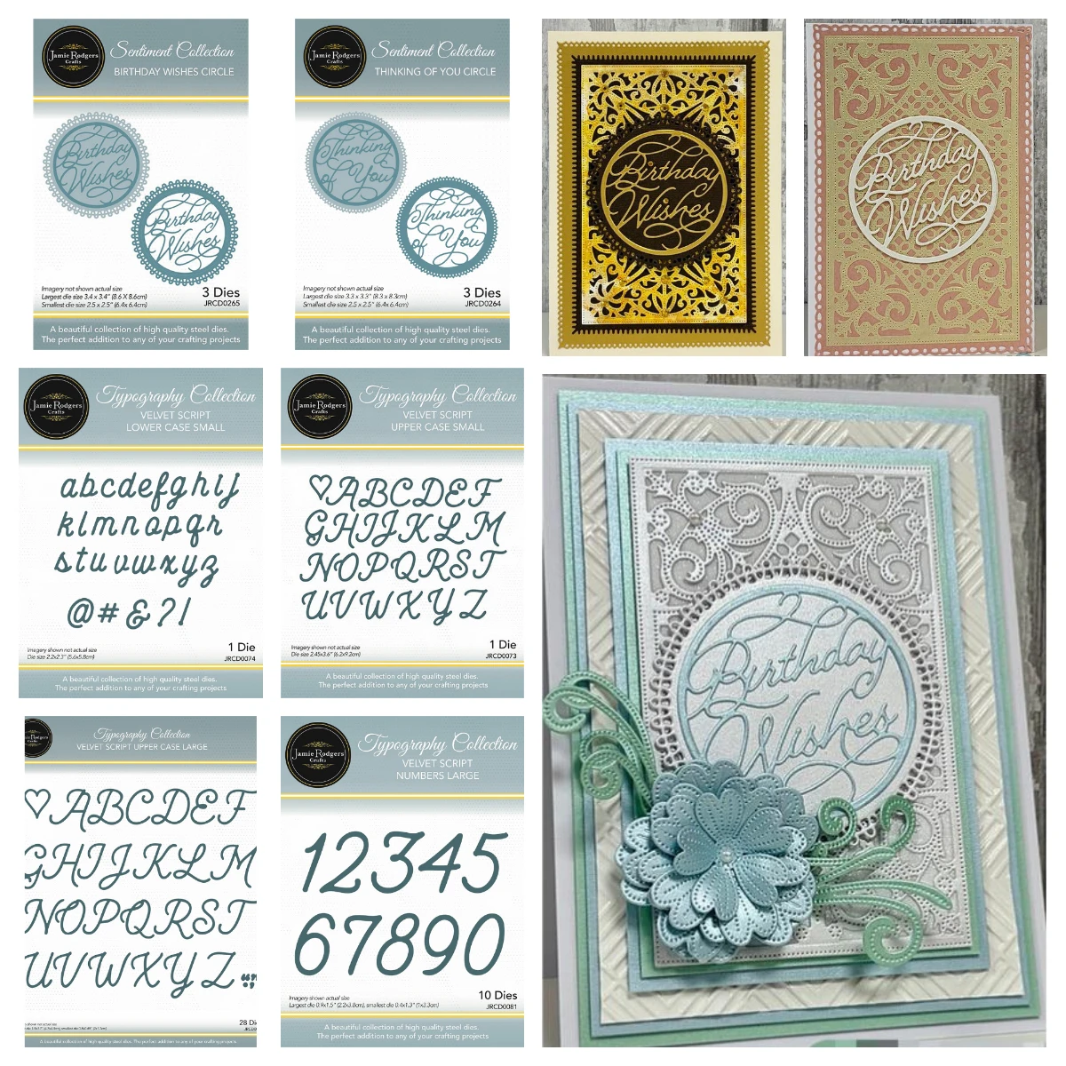 Großes Stanzset mit kleinen Buchstaben – Metallstanzformen, transparente Stempel, zum Selbermachen von Geburtstagskarten, für Notizbücher, Scrapbooking und die Herstellung von Grußkarten.