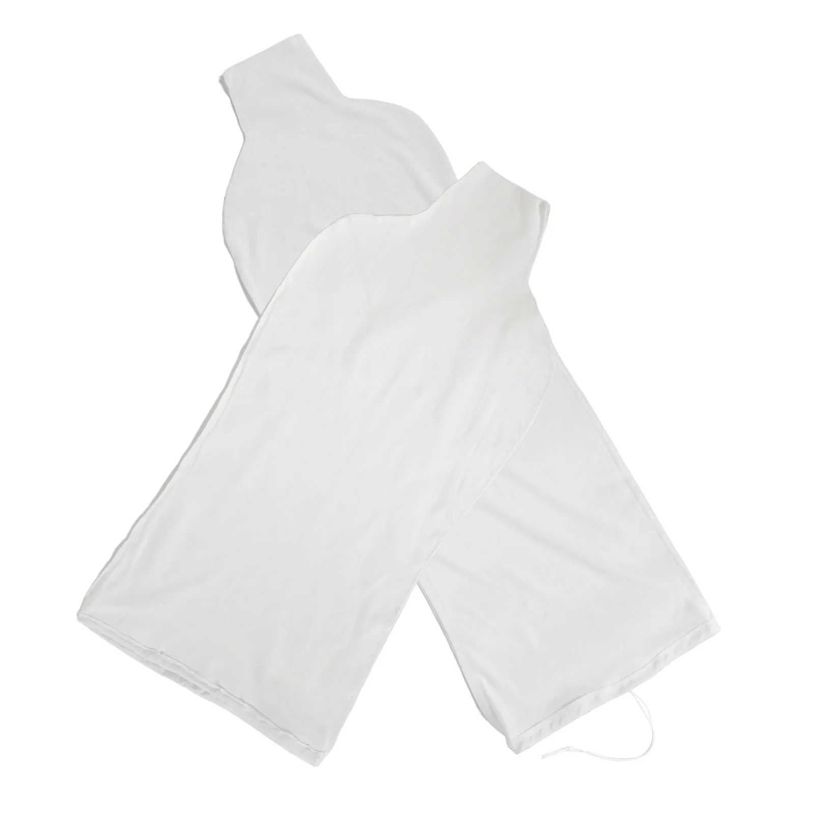 

2pcs Mannequin Clothing Covers Fabric Slipcover For Dress Form Soft Black White Interchangeable Upper Body Covers For Fashion