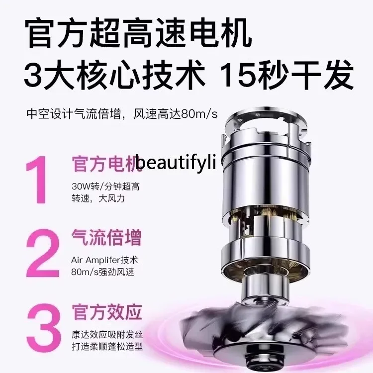 

smt61 Special bladeless high-speed hair dryer care high-power hair dryer hair salon household