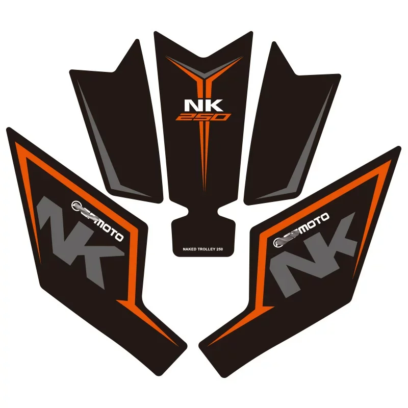 Fuel Tank Sticker Anti Wear And Anti Slip Body Decoration Protection Sticker Modification Accessories For CFMOTO 250NK 2022