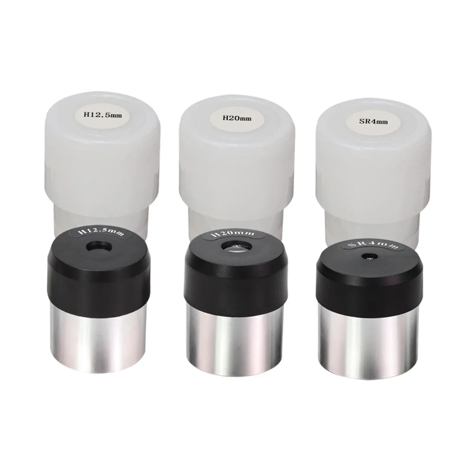 3 Pieces Telescope Eyepiece Planetary Eyepiece for Beginners Astronomy