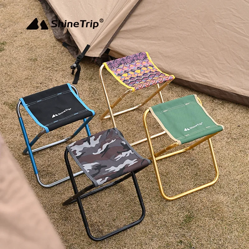

Aluminum Alloy Folding Stool For Outdoor Camping, Portable Travel Chair, Beach Chair,A493