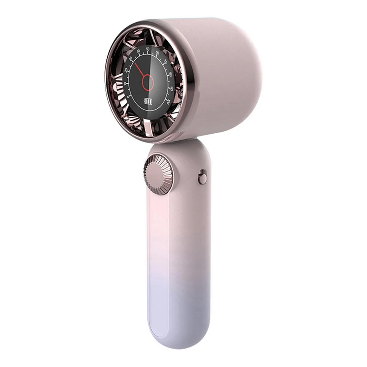 

Handheld High -Speed Dial Fan Portable Leaf -Free Turbine High -Speed Handheld Small Fan Intelligent Number Showing