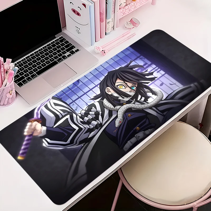 

Mouse Pad Gamer Anti-slip Anime Desk Mat Gaming PC Accessories D-demon Slayer HD Tablet Pad Large Mousepad Extended Keyboard Mat
