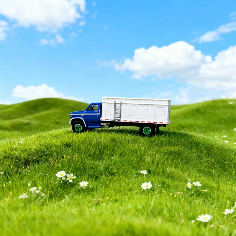 

GreenLight 1:64 1980 Chevrolet C-70 Grain Truck, имитация мини-сплавного модели автомобиля, украшение, подарочная игрушка