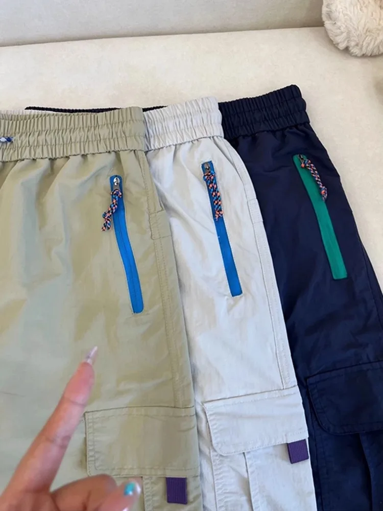 

Qui Dry American Sle Work Trousers Men Women Summer Thin Functional Paratrooper Qui Dry Cycling Sports Pants
