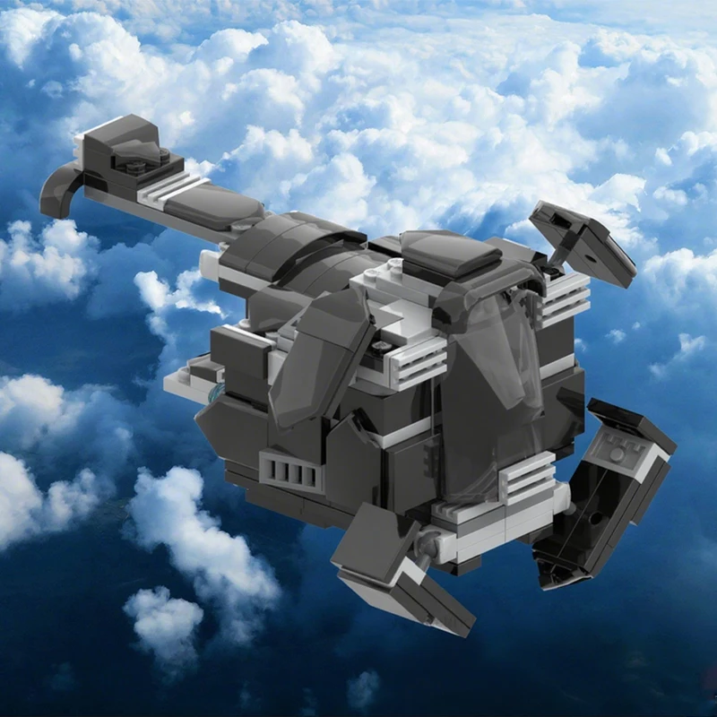 

175 шт. Star Battle MOC полицейский оружие модульные строительные блоки DIY модель военного самолета креативная игрушка для детей и энтузиастов