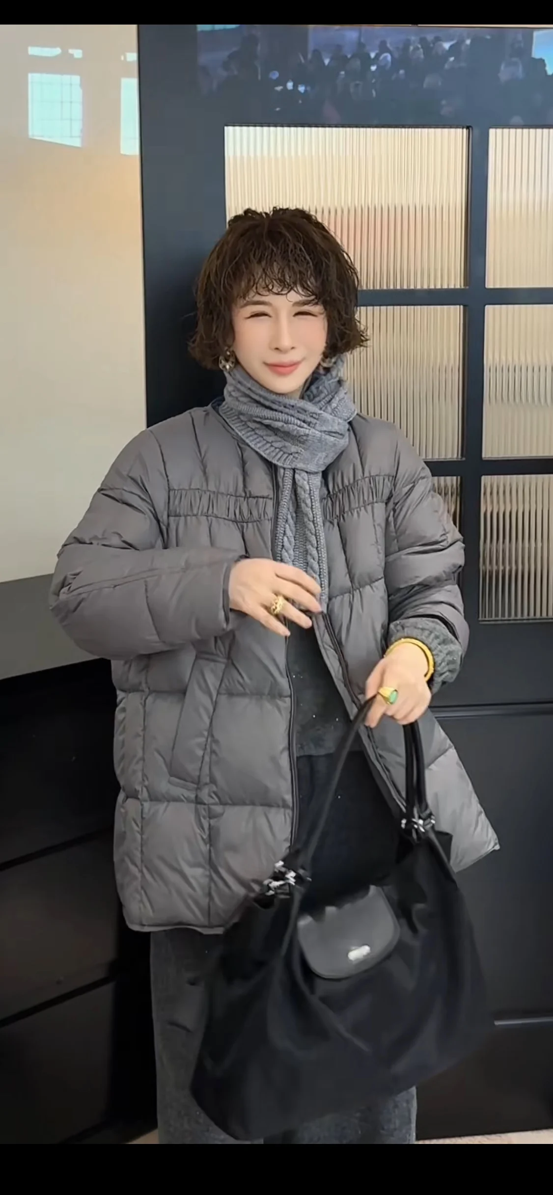 

Winter Thickened Casual Pure Color Fashionable Versatile Women's Jacket 2025 New Style Loose Fit Design Sensation Outerwear