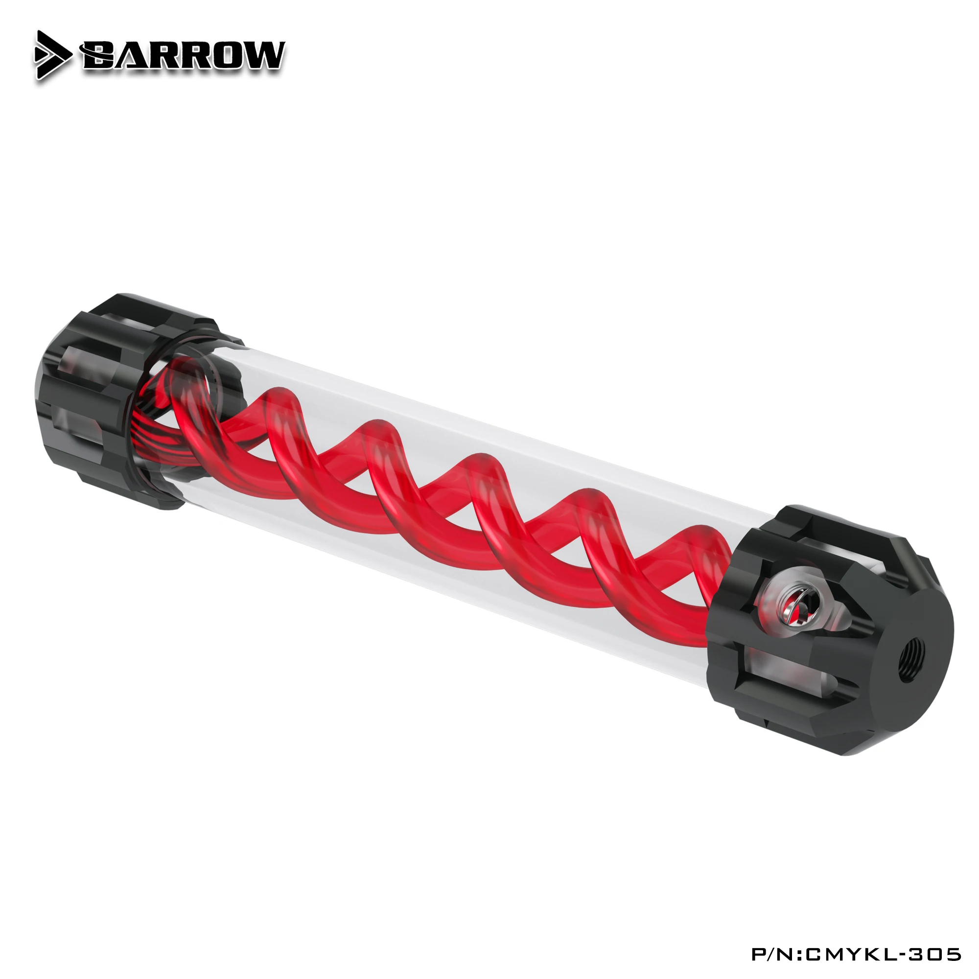 Barrow T-Virus Water Cooling Composite Transparent Reservoir Tank 305mm Multicolor CMYKL-305 view 3