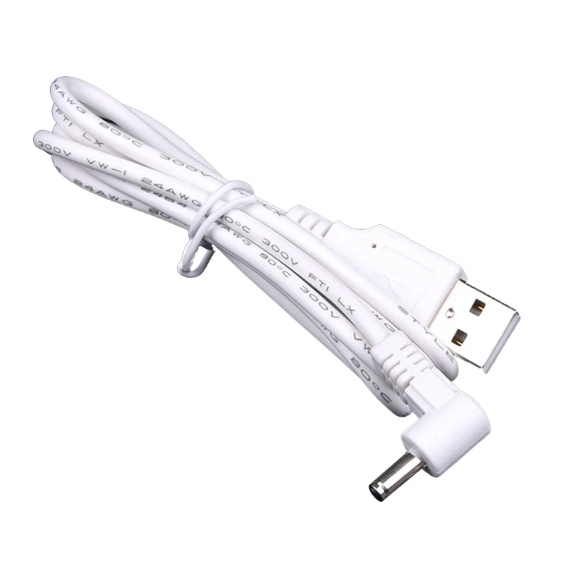 090F Тип A USB USB Type For DC Power Male Adapter Adapter 90 градусов мужского кабеля 3,5 мм 35 мм