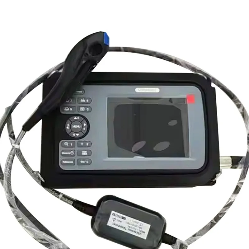 

Portable New Veterinary Ultrasound Scanner for Cattle and Sheep Abdominal Rectal Probe Comfortable Grip Sonar Probe
