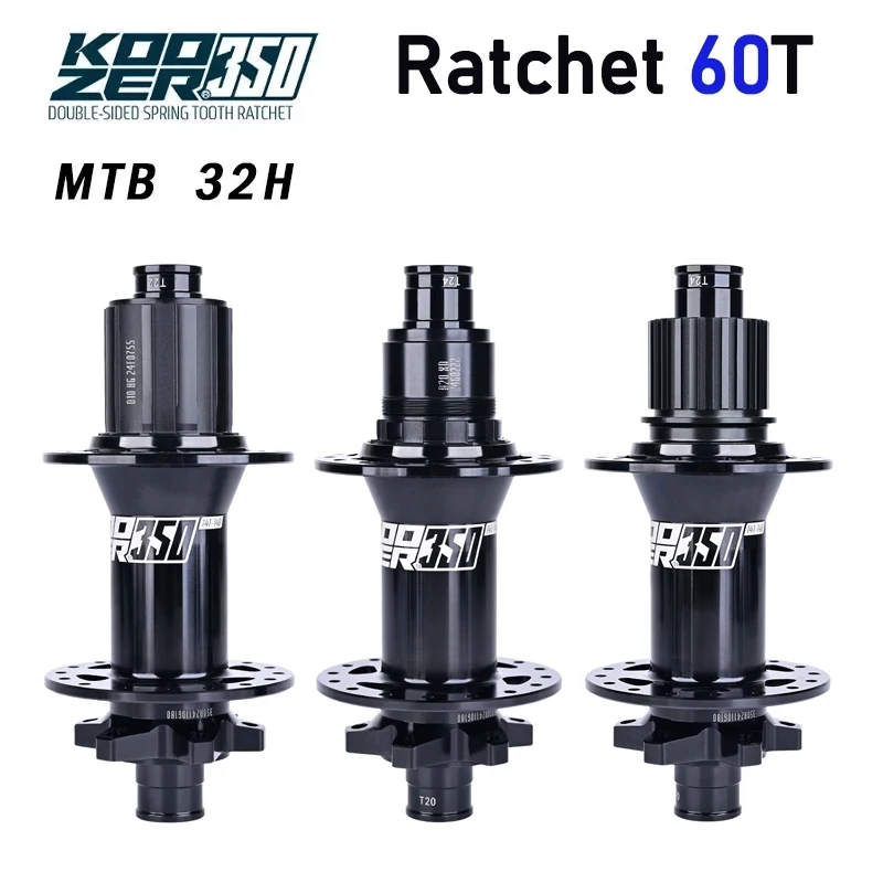 

Koozer 350 MTB Bicycle Hub HG XD MS 10 11 12s CR-MO Steel Axle 32 Holes 5x135QR/5x141QR/12x142/12x148mm THRU Bicycle Accessories